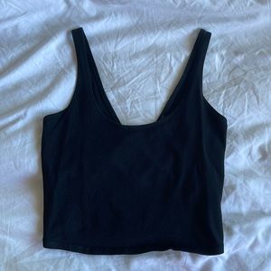 Forever 21 black cropped top